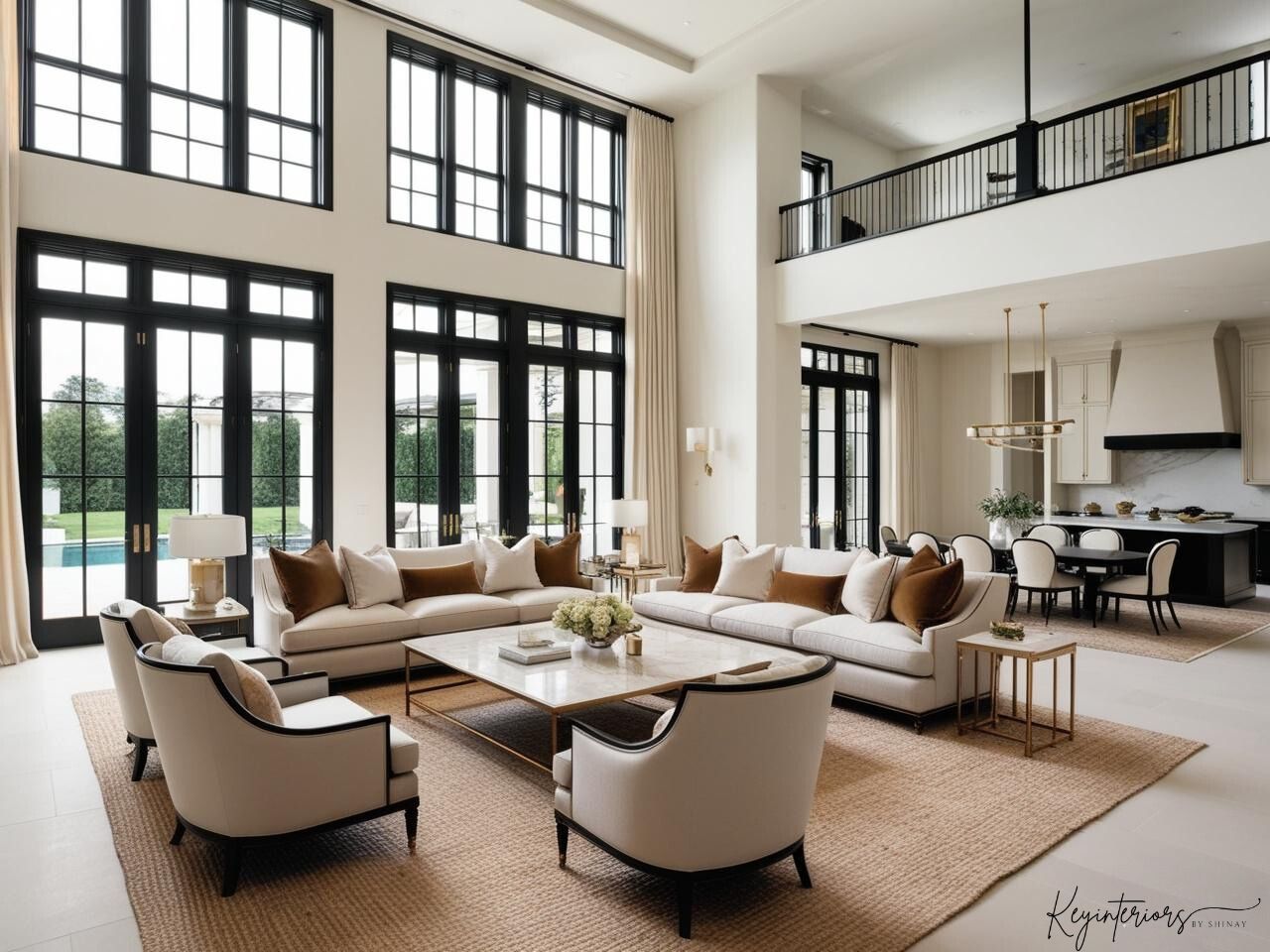 Open-Concept Family Room – Key Interiors by Shinay