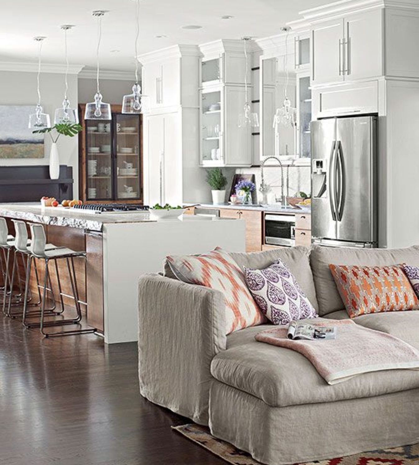 Open-Concept Family Room – Key Interiors by Shinay