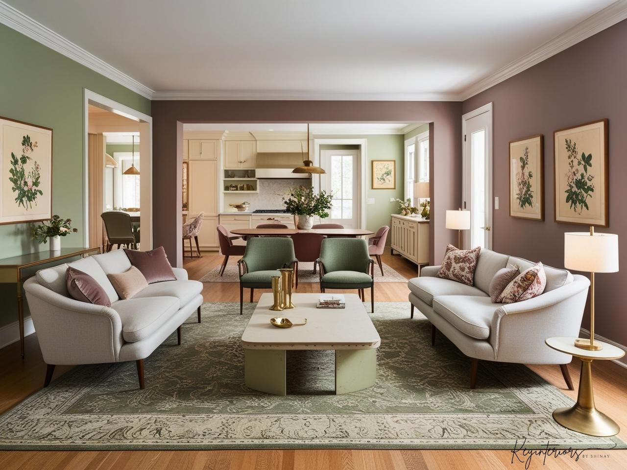 Open-Concept Family Room – Key Interiors by Shinay