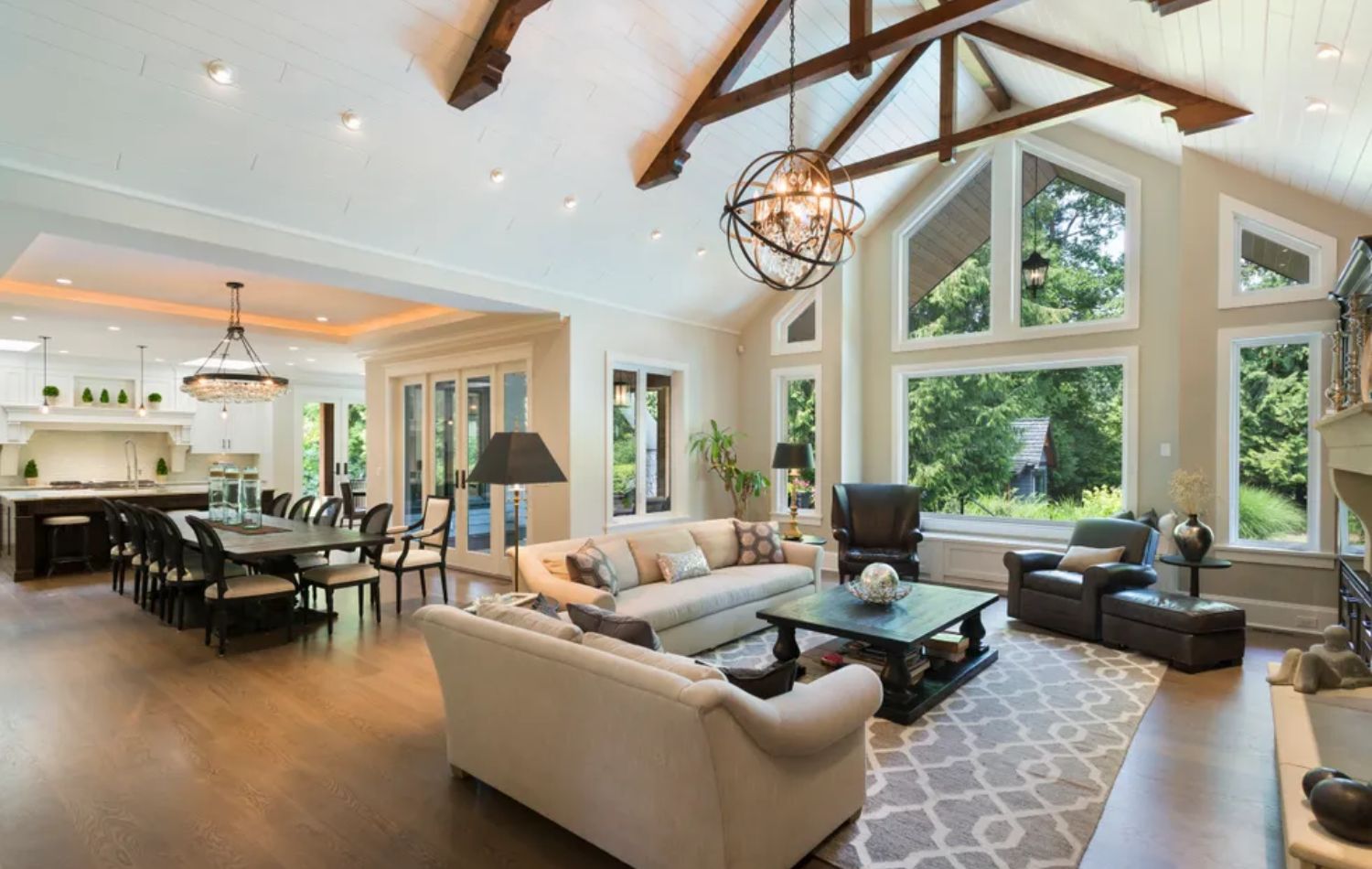 Open-Concept Family Room – Key Interiors by Shinay