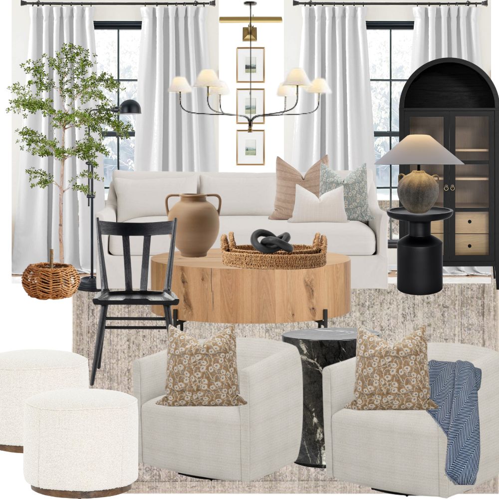 Modern Heritage: Inviting Living Room Styleboard – Key Interiors by Shinay
